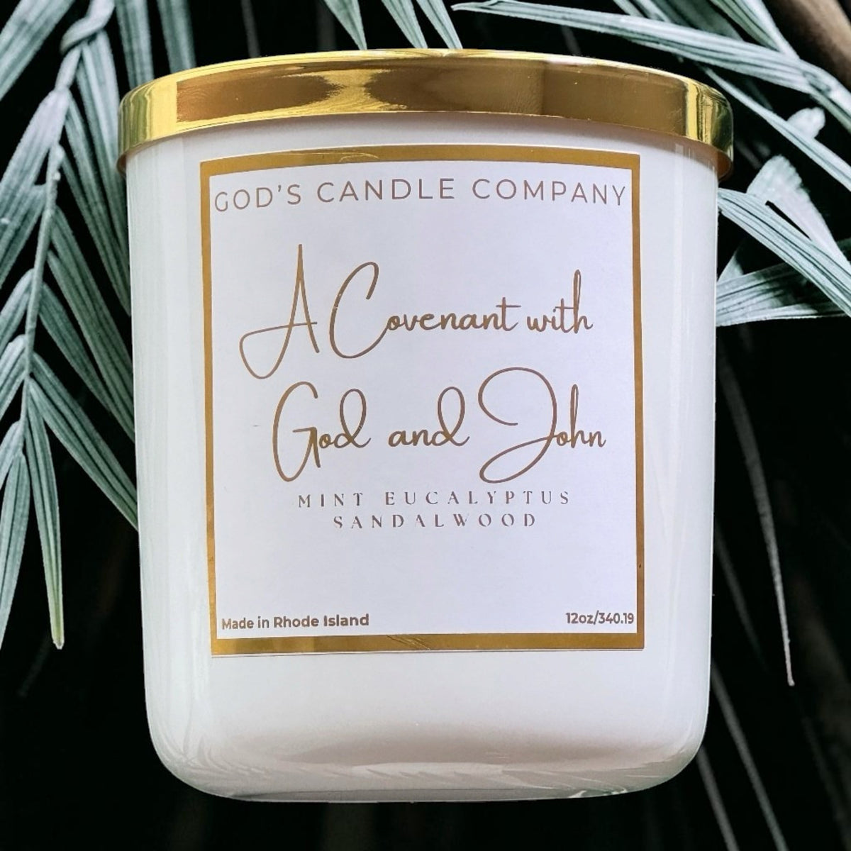 Covenant Custom Candle | Personalized with Any Name