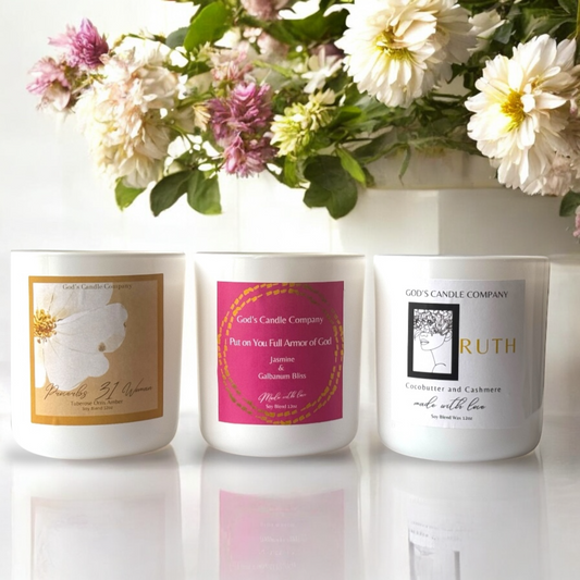 The Grace & Grit Bundle – Set of 3 Candles